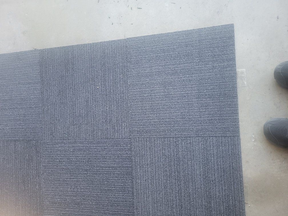 Carpet tile, $0.50 per square foot
