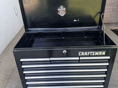 Craftsman Black Steel Multi-Drawer Top Chest Tool Box