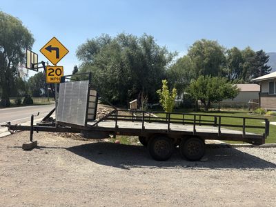 Snowmobile/ATV trailer