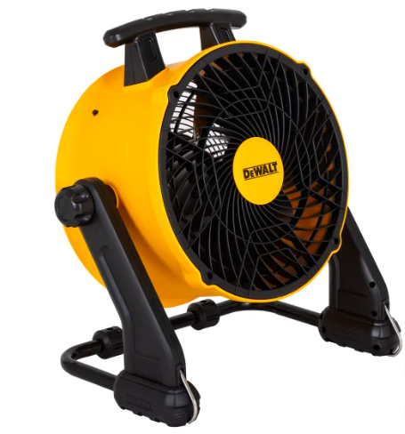 Brand new DeWalt 16" 3-Speed Benchtop and Hanging Drum Fan. 