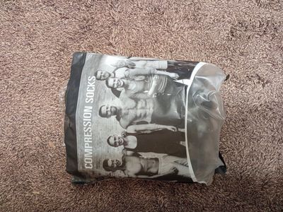 New Compression Socks Black L\XL