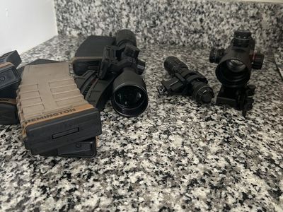 Mags and scopes for .22 LR