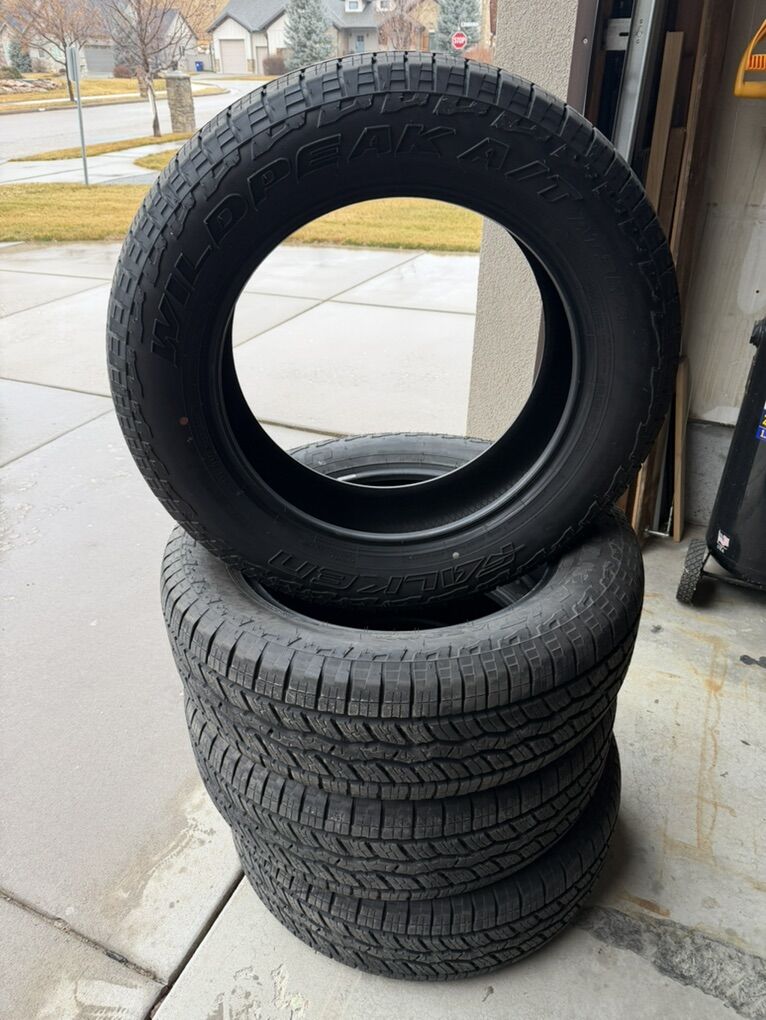 Tires Set of 4 Falken Wild Peak A/T3 W A