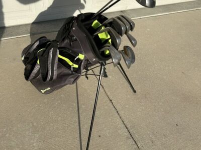 Full Set Of Golf Clubs with Stand Bag