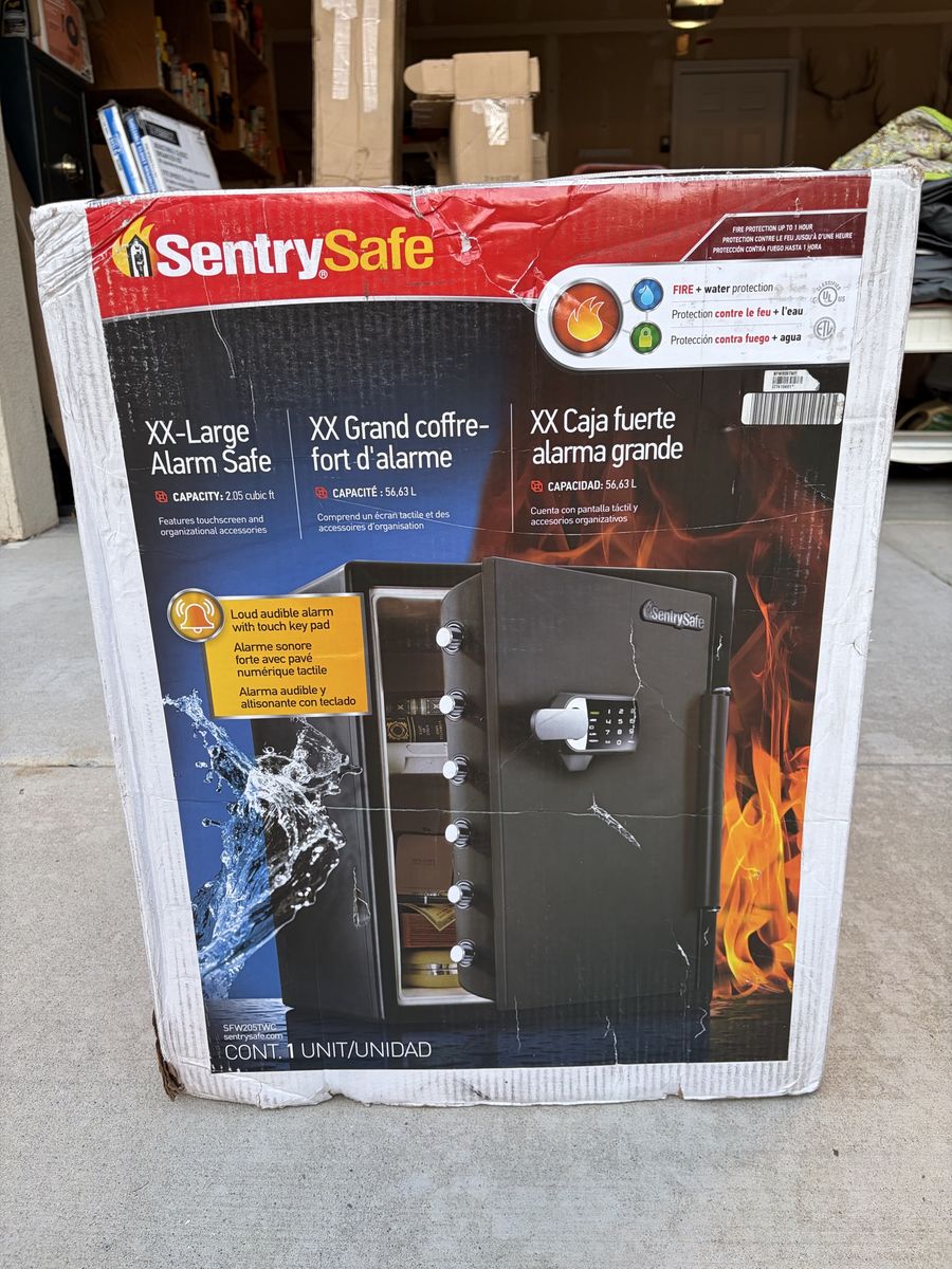 SentrySafe SFW205TWC XX-Large Fire and Water Safe (Scratch and Dent)