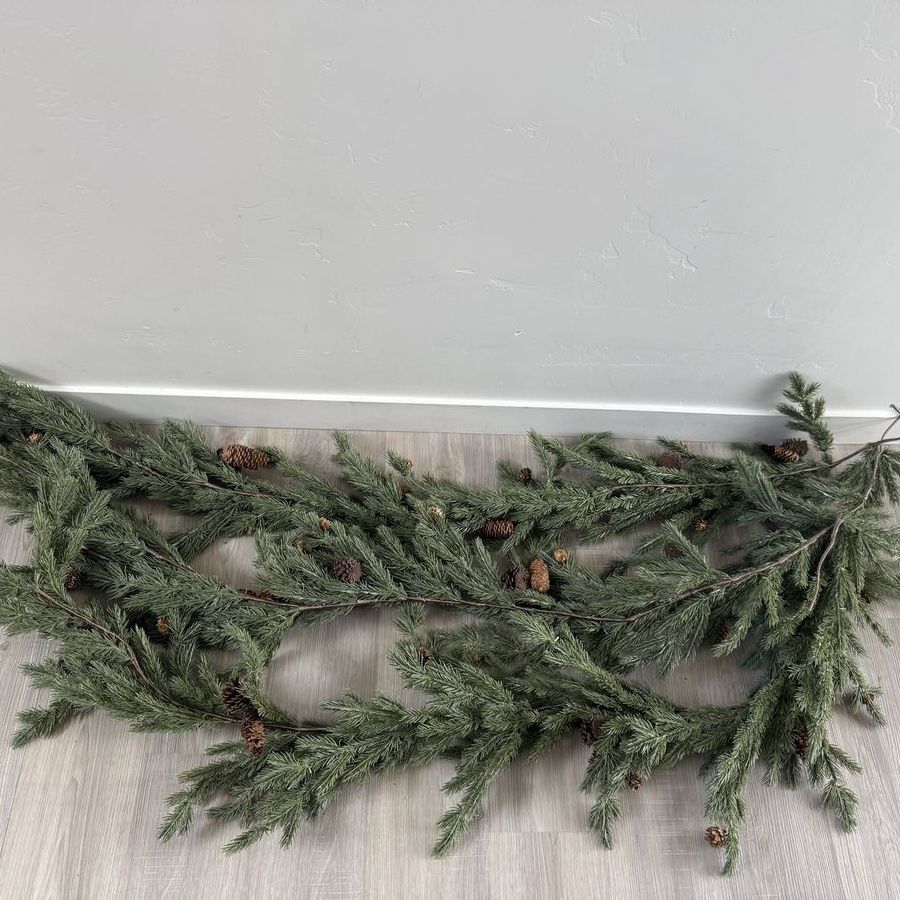 Three 6ft Christmas garland