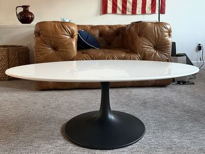 Modern Oval Coffee Table