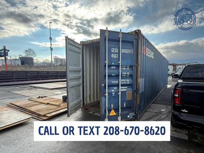 Local Idaho Company - 20ft and 40ft containers - Pick and choose your container