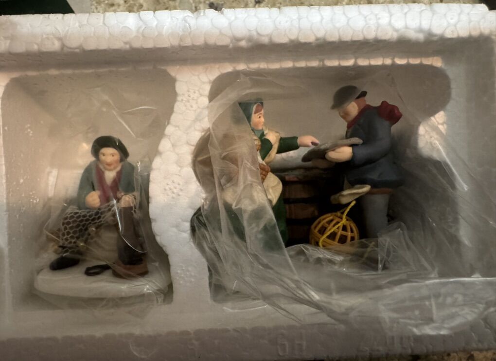 Good Day's Catch Dept 56 Accessory