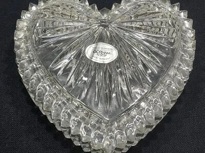 Gorham Crystal heart