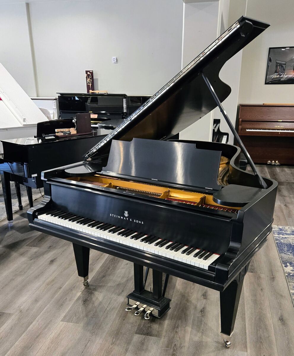 Steinway & Sons Restored Model B 6’11” Satin Ebony Grand Piano