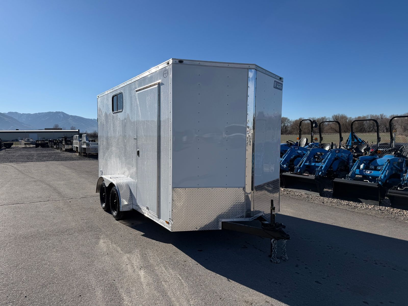 2026 Cargo Mate 7X14 with Rear Ramp