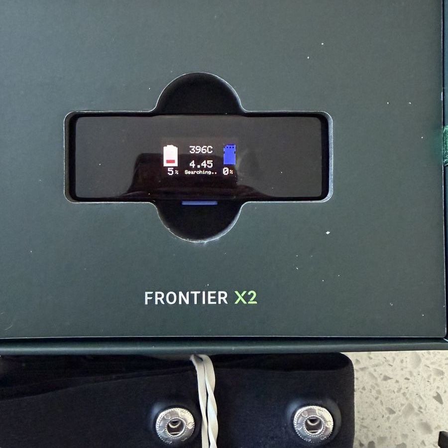 Fourth frontier x2 heart rate monitor