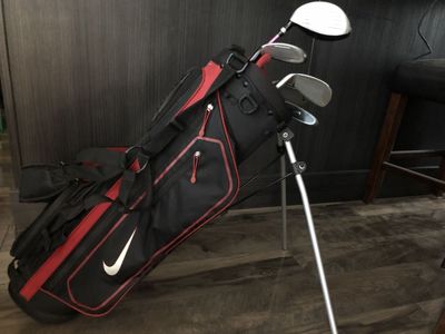 4’ to 4’5” Tall Girls Callaway USKids Nike Junior Golf Club Set