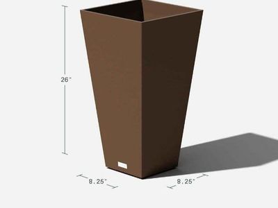 Veradek V-Resin Indoor/Outdoor Taper Planter (30 i