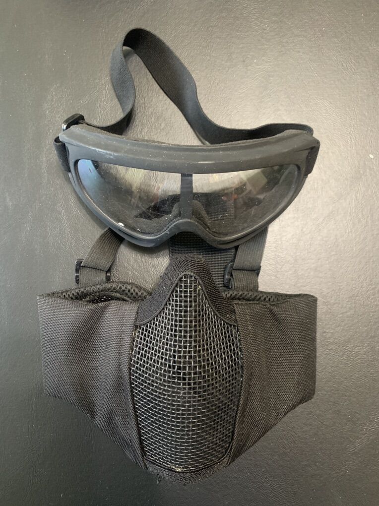 Airsoft Mask And Goggles