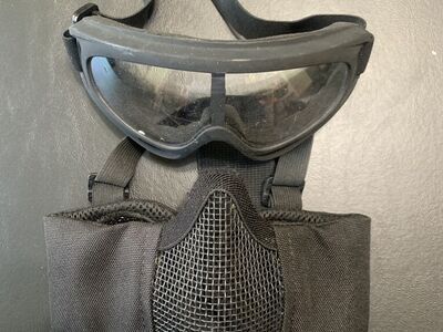 Airsoft Mask And Goggles