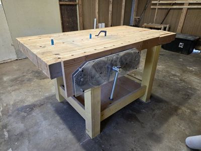 Sturdy Workbench!!
