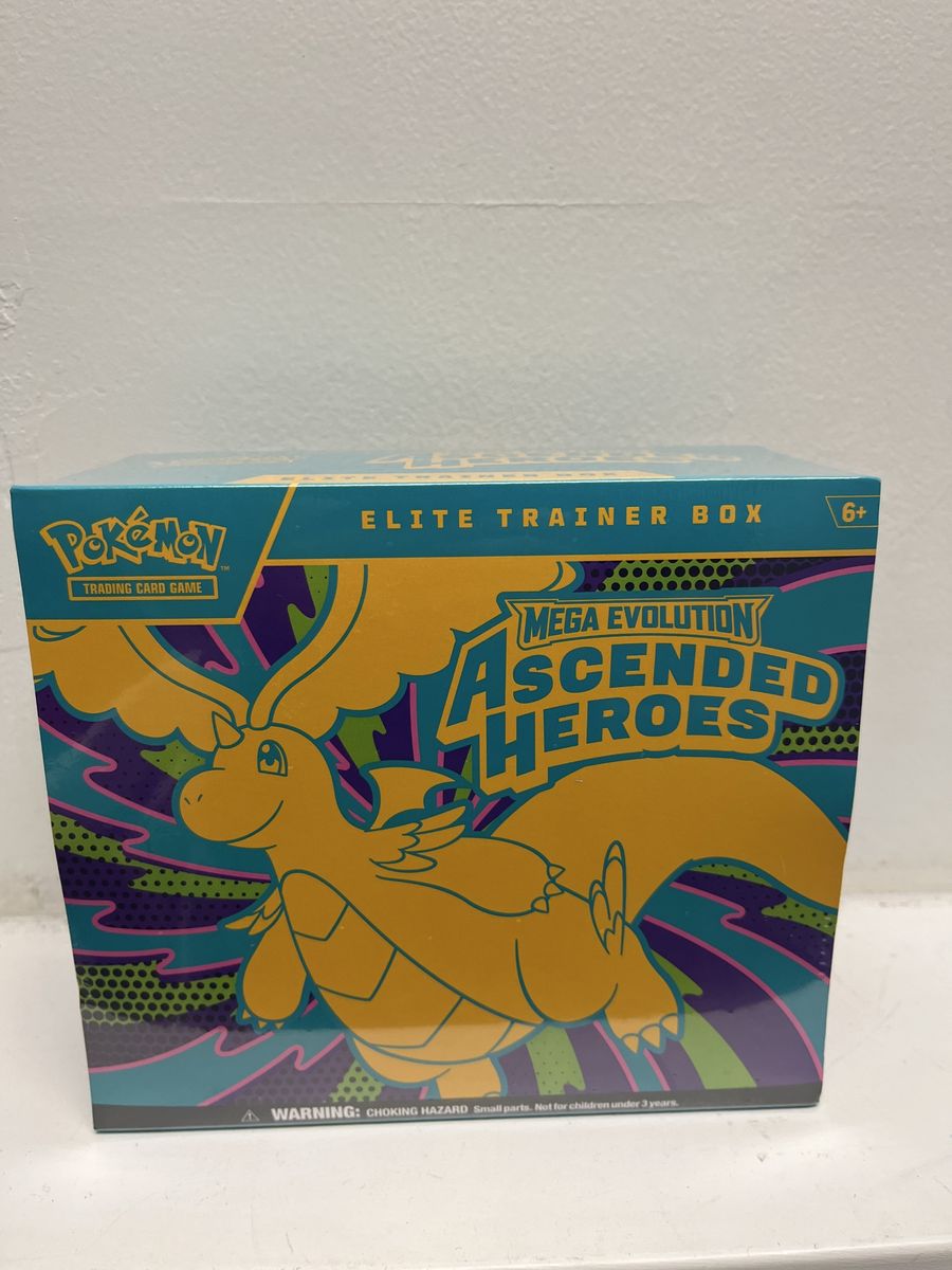 Pokemon TCG Mega Evolution Ascended Heroes Elite Trainer Box - Sealed Card Game