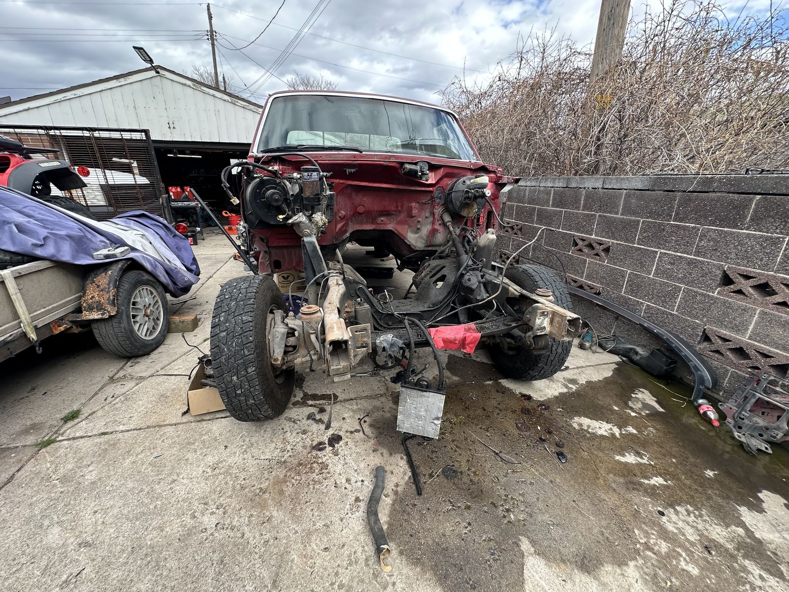 1992  F250 4x4 Axles