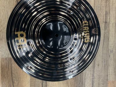 MEINL 14 INCHES DARK HIHAT CYMBAL, BOTTOM