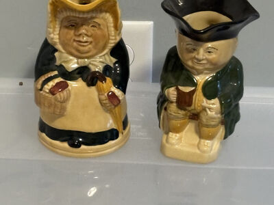 2 vintage Wood & Sons Toby Jugs,