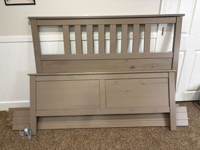 Queen-size IKEA Wooden Bed Frame