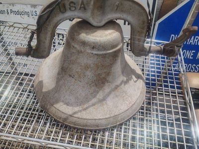 large school bell USA number 1 mark