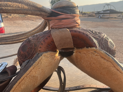 Josh Andrew rope saddle for sale