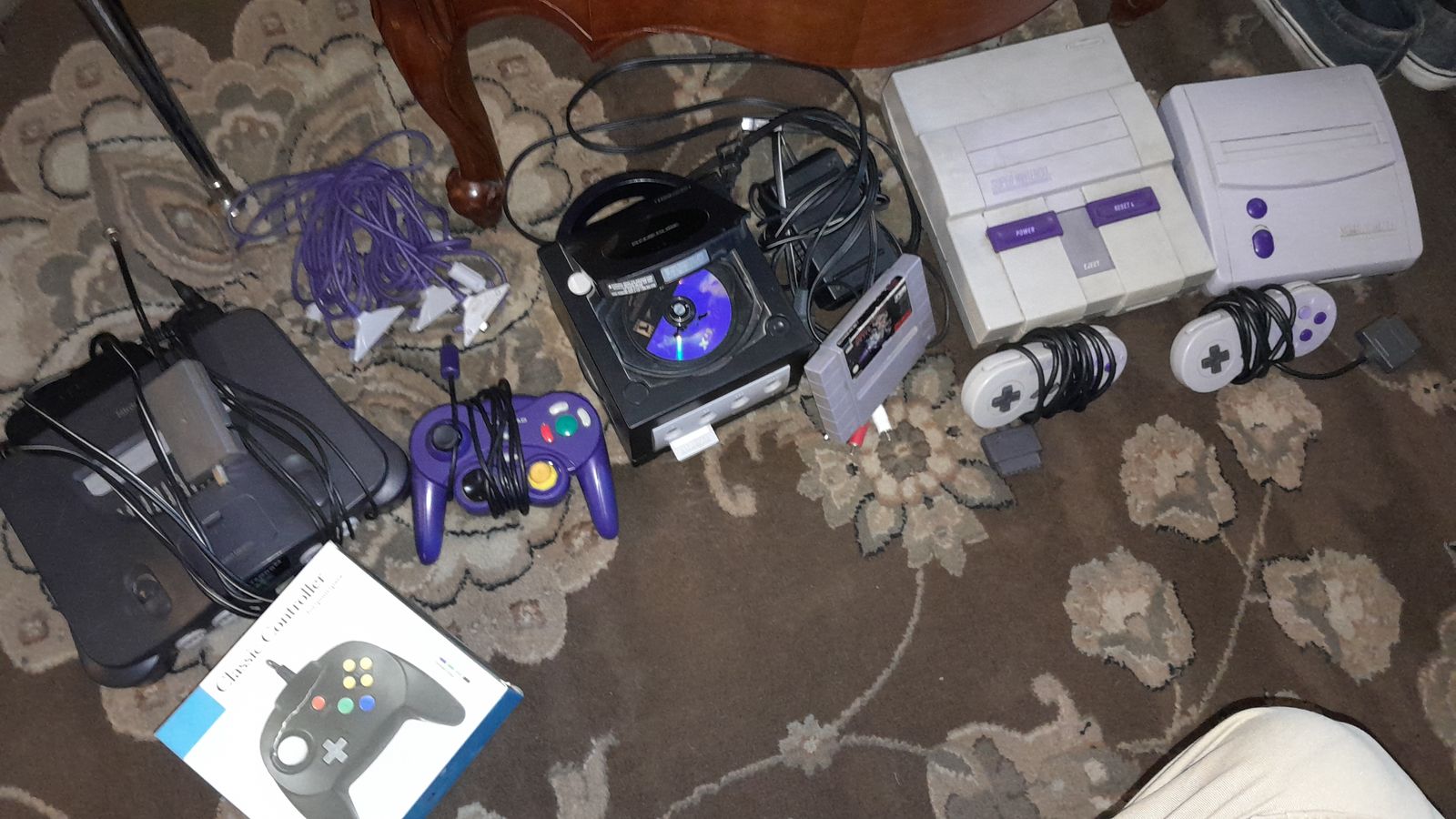 Super Nintendo, Game Cube and and Nintendo 64