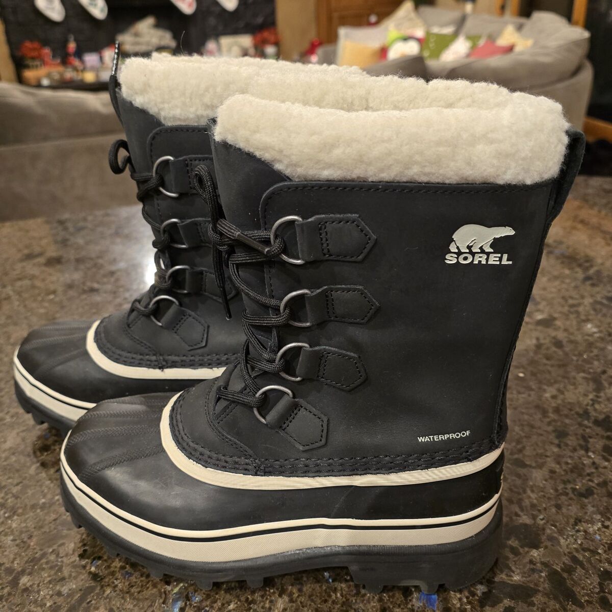 NEW Mens Boys SOREL Winter Snow Boots Size 7 Sz