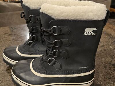 NEW Mens Boys SOREL Winter Snow Boots Size 7 Sz