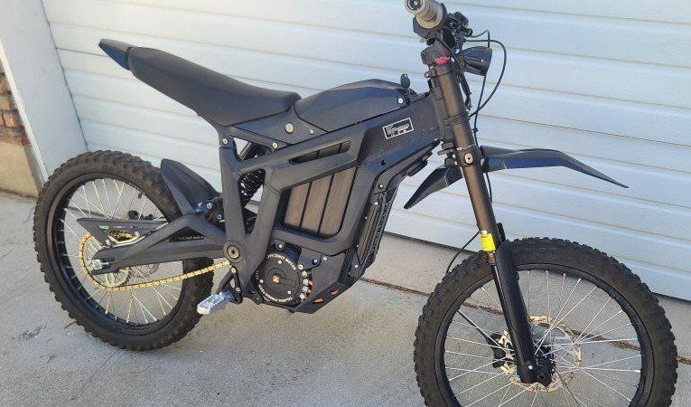 Talaria Sting Electric Dirt Bike, 785 Miles, 23 Cycles