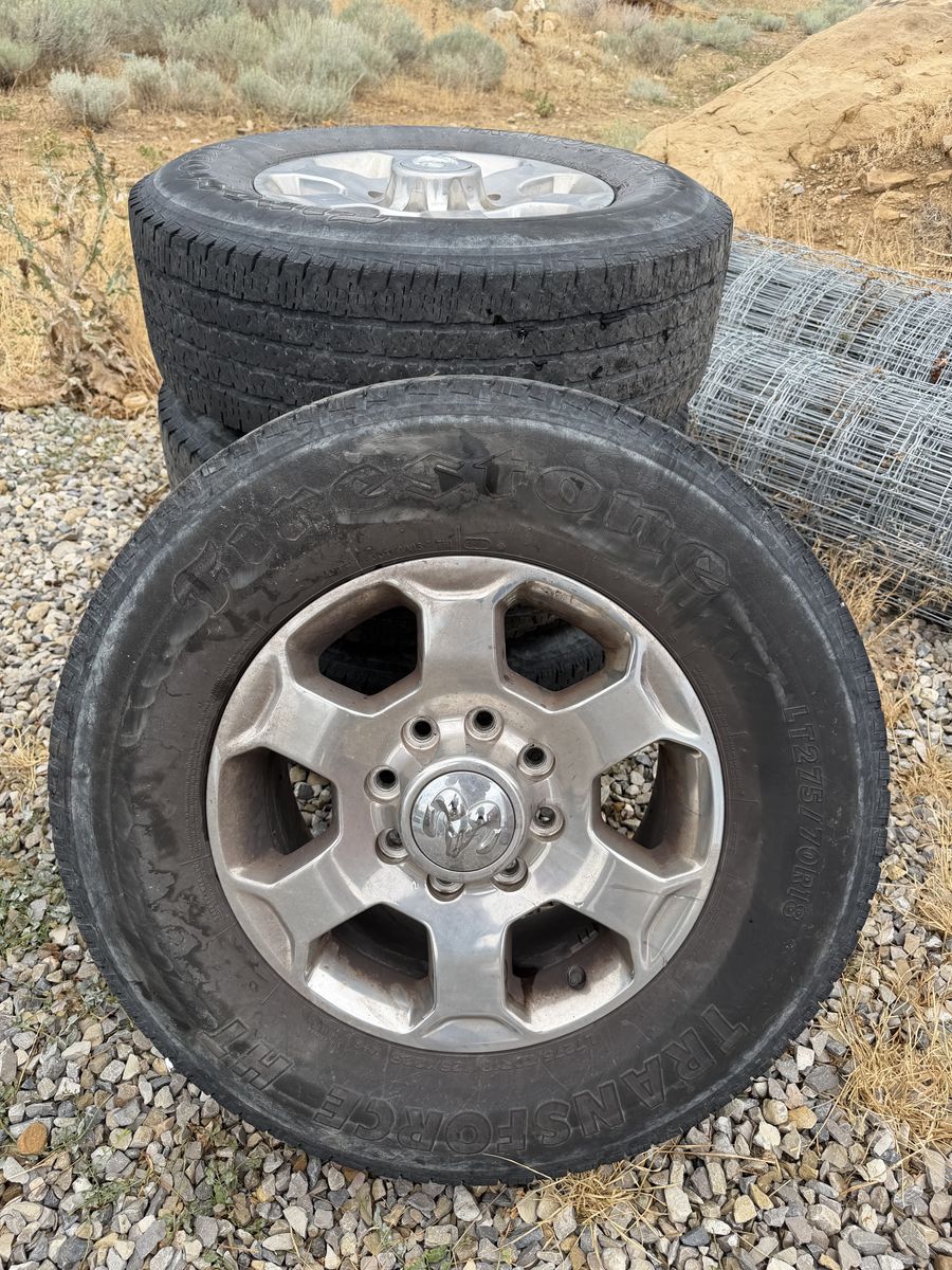 4 x 18" Stock Wheels from RAM 2500