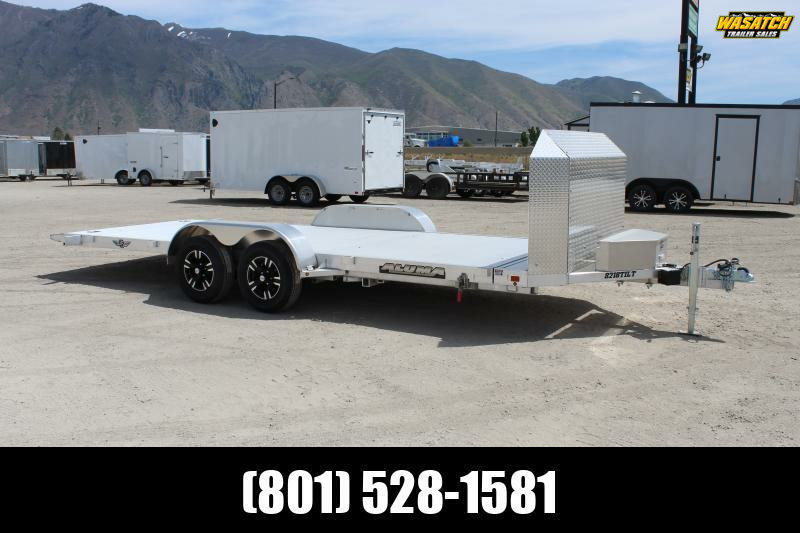 Aluma 8218ANVTilt 7x18 Aluminum Utility Trailer