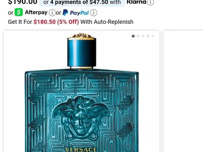 men's Versace cologne