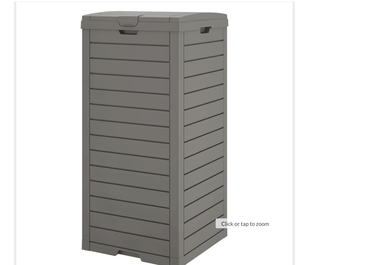 New 31 Gallon Outdoor Trash Can Garbage Can with Tiered Lid