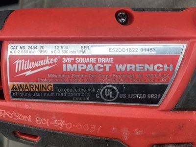 Milwaukee FUEL 3/8 impact