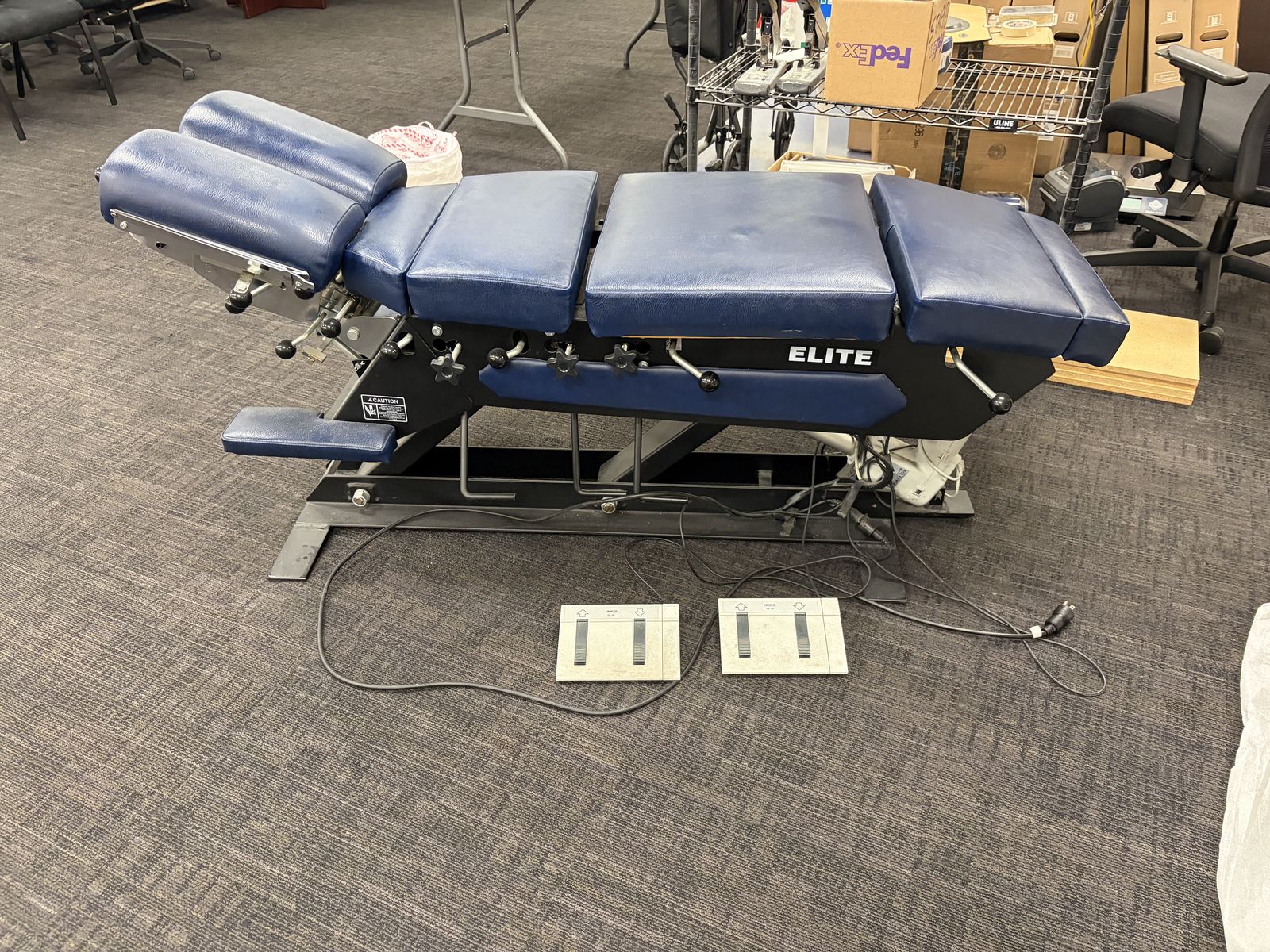 Chiropractic table Elite electric elevation