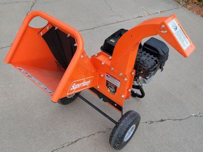 SuperHandy Gas Mini Wood Chipper Shredder