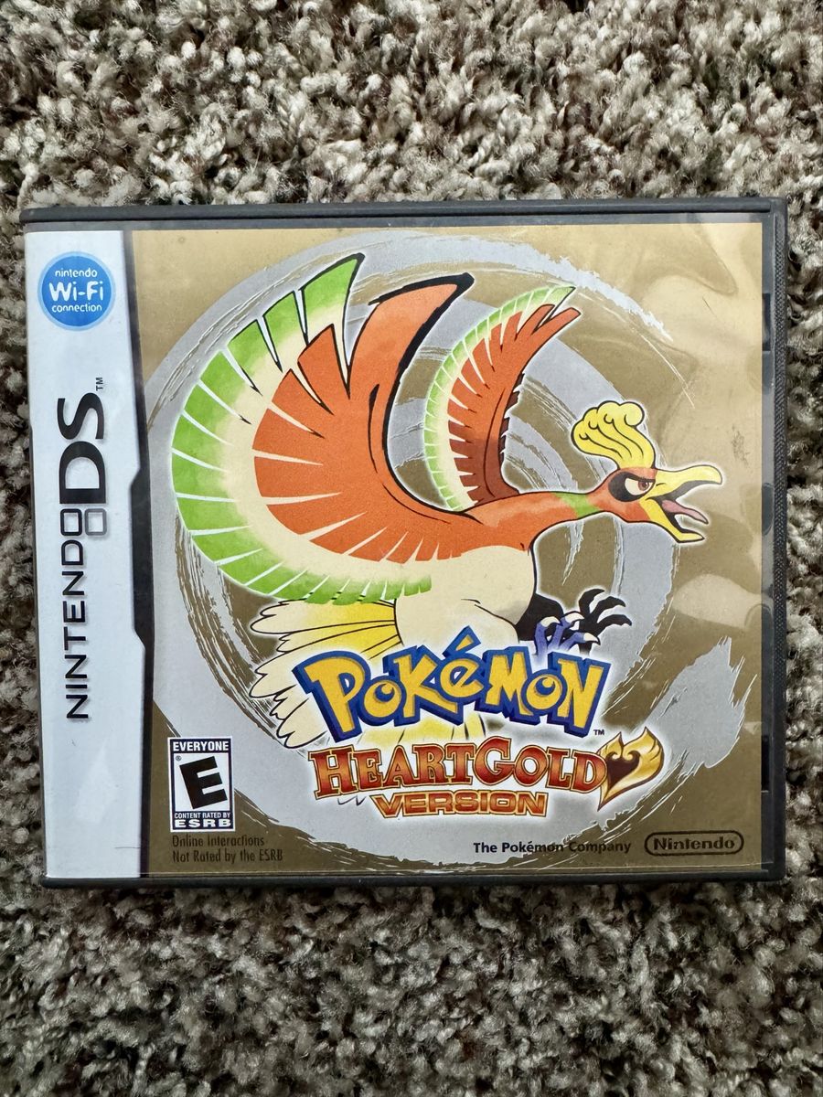 Pokémon HeartGold Version (Nintendo DS) CIB