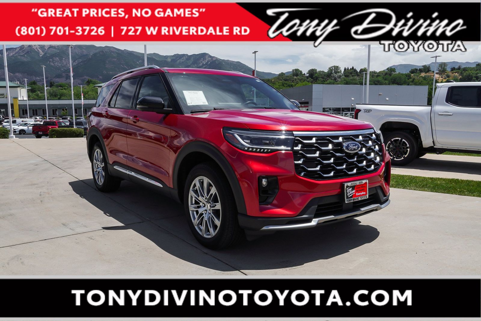 2025 Ford Explorer Platinum