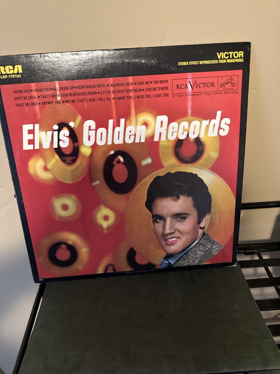 Elvis Presley Elvis' Golden Records Vintage Vinyl LP Album RCA Victor LSP-1707(e)
