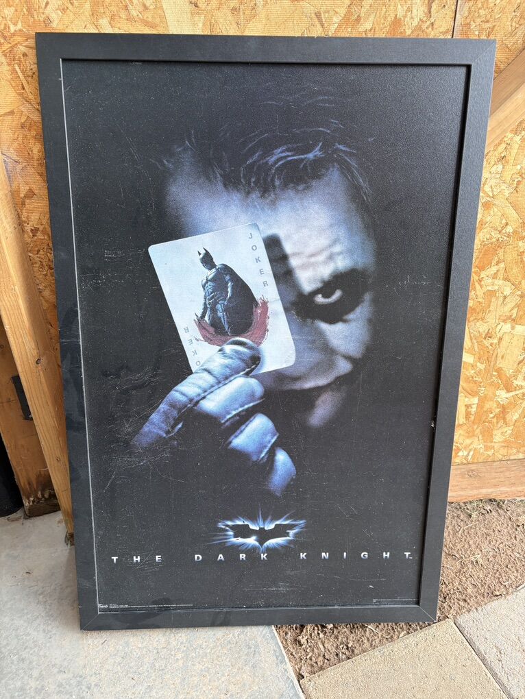 Batman Dark Night Movie Poster frame