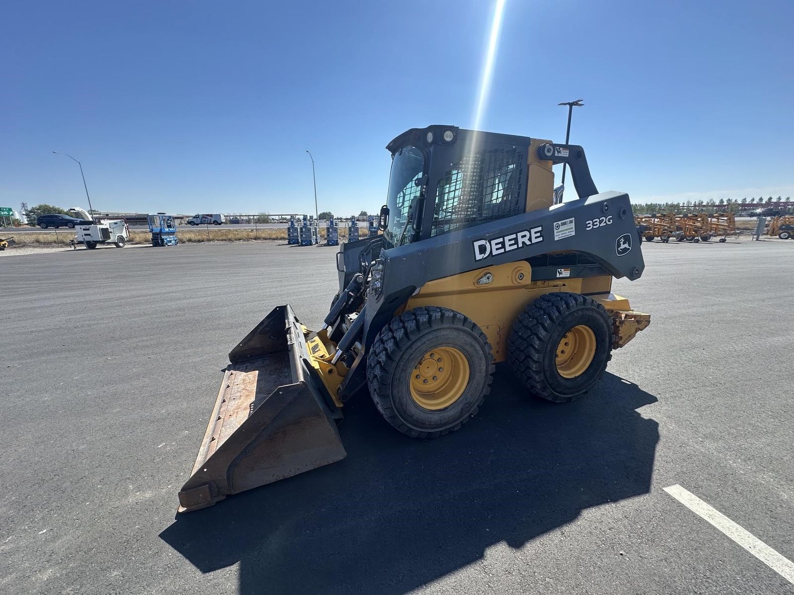 2017 JOHN DEERE 332G WHEEL SKID STEER
