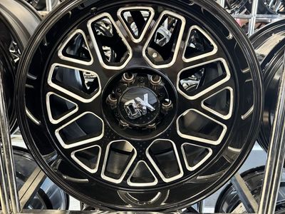 XD Gloss black mill 20x10. Brand new set of 4 wheels.
