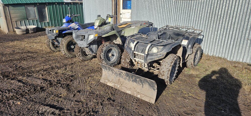 2004, 2006 sportsman 500 & 2005 yamaha kodiak 450
