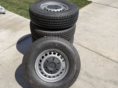 Mercedes Sprinter Rims and Tires 245/75R16