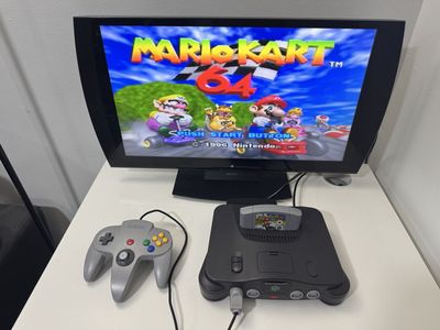 Nintendo 64 / N64 / Controller / Game / Cords