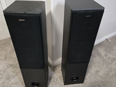 8 ohm tower floor speakers